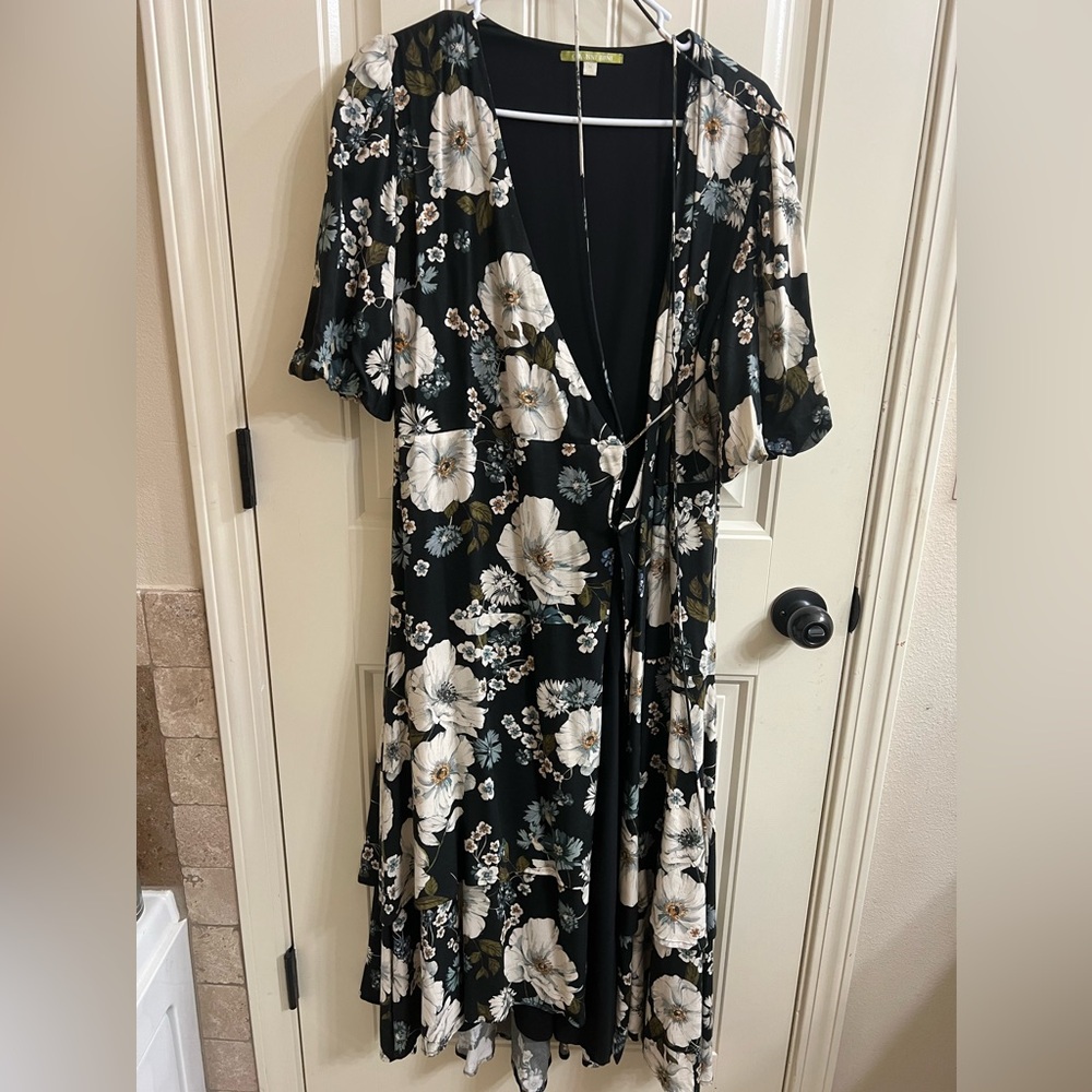 Gianni Buni wrap dress.